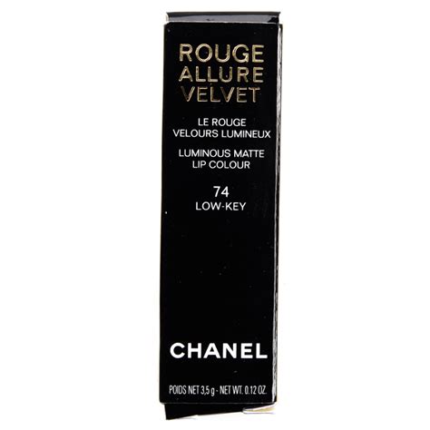 chanel allure velvet low key
